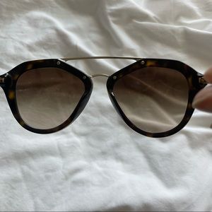 Brown Prada sunglasses